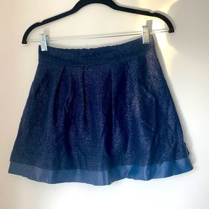 Nicole Miller Artelier Mini Skirt With Leather - 2